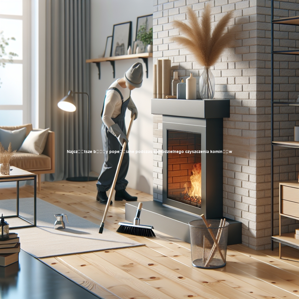 Najczęstsze błędy popełniane podczas samodzielnego czyszczenia kominów