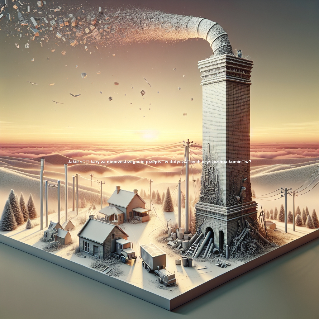 Jakie są kary za nieprzestrzeganie przepisów dotyczących czyszczenia kominów?