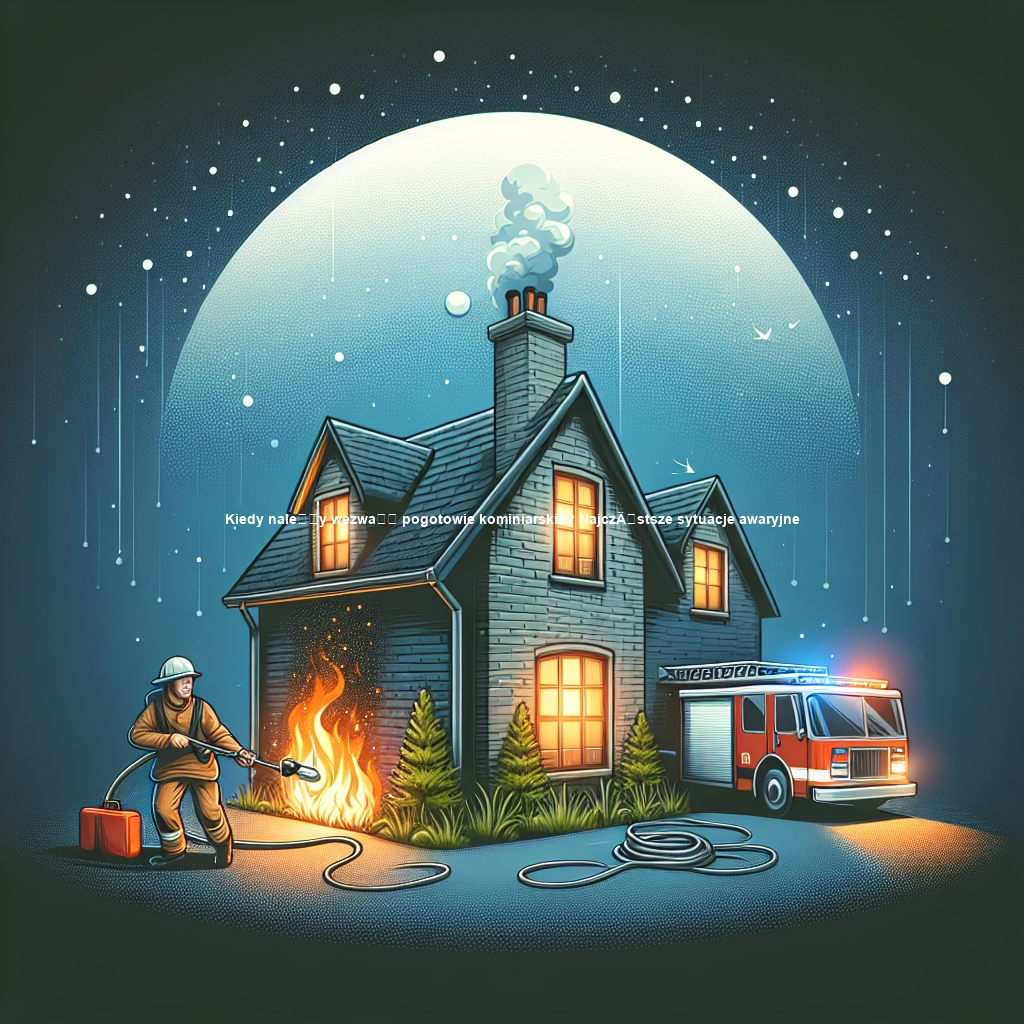 Kiedy należy wezwać pogotowie kominiarskie? Najczęstsze sytuacje awaryjne