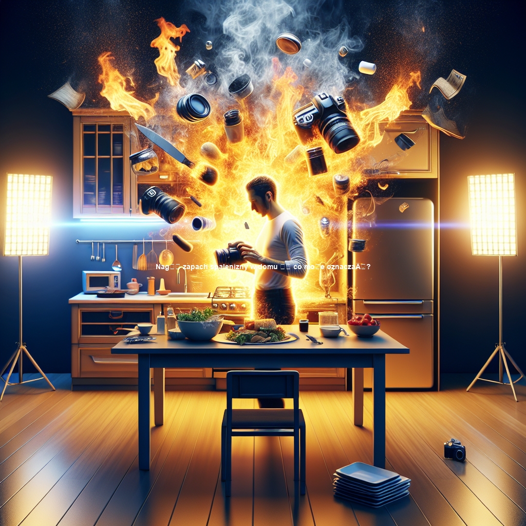 Nagły zapach spalenizny w domu – co może oznaczać?