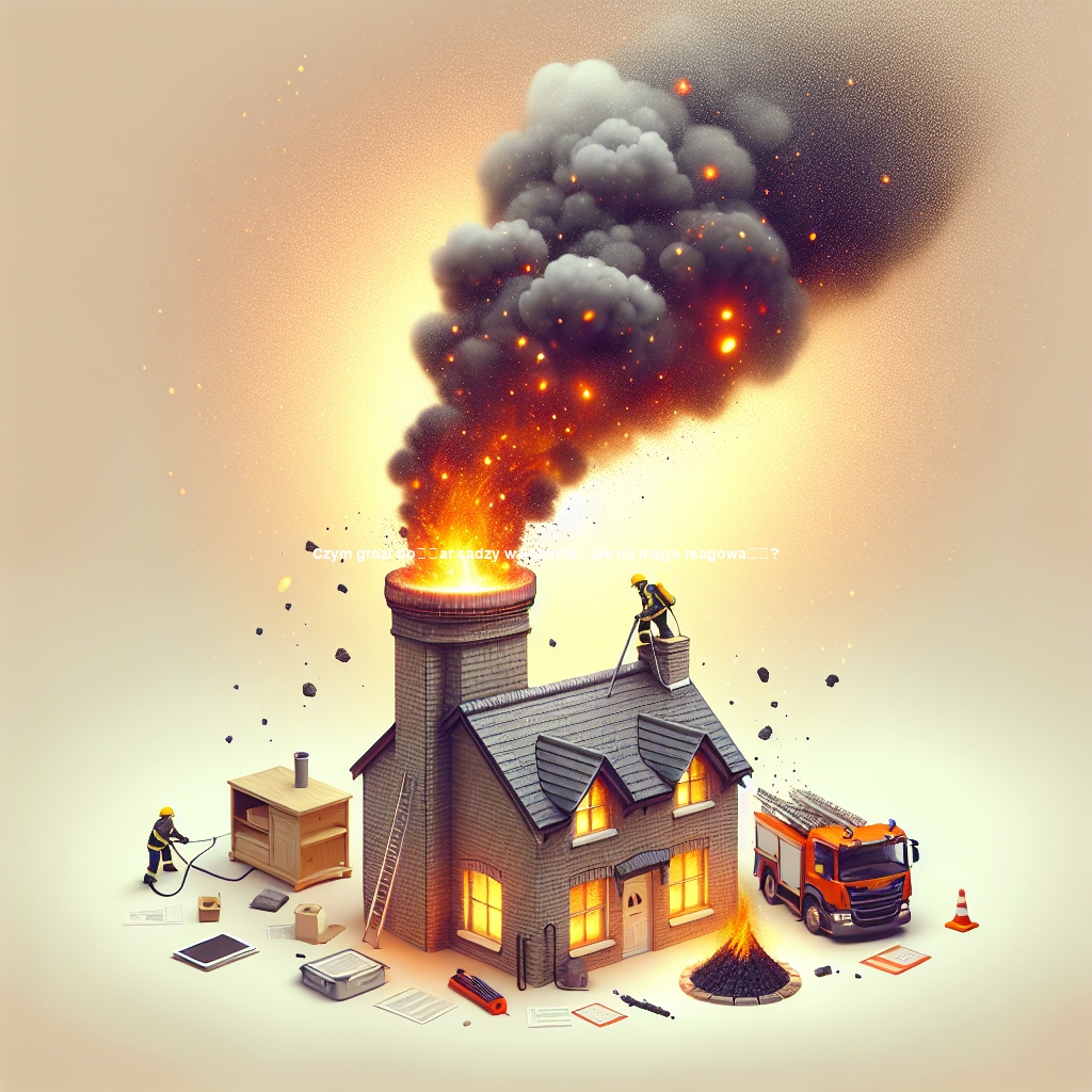 Czym grozi pożar sadzy w kominie i jak na niego reagować?