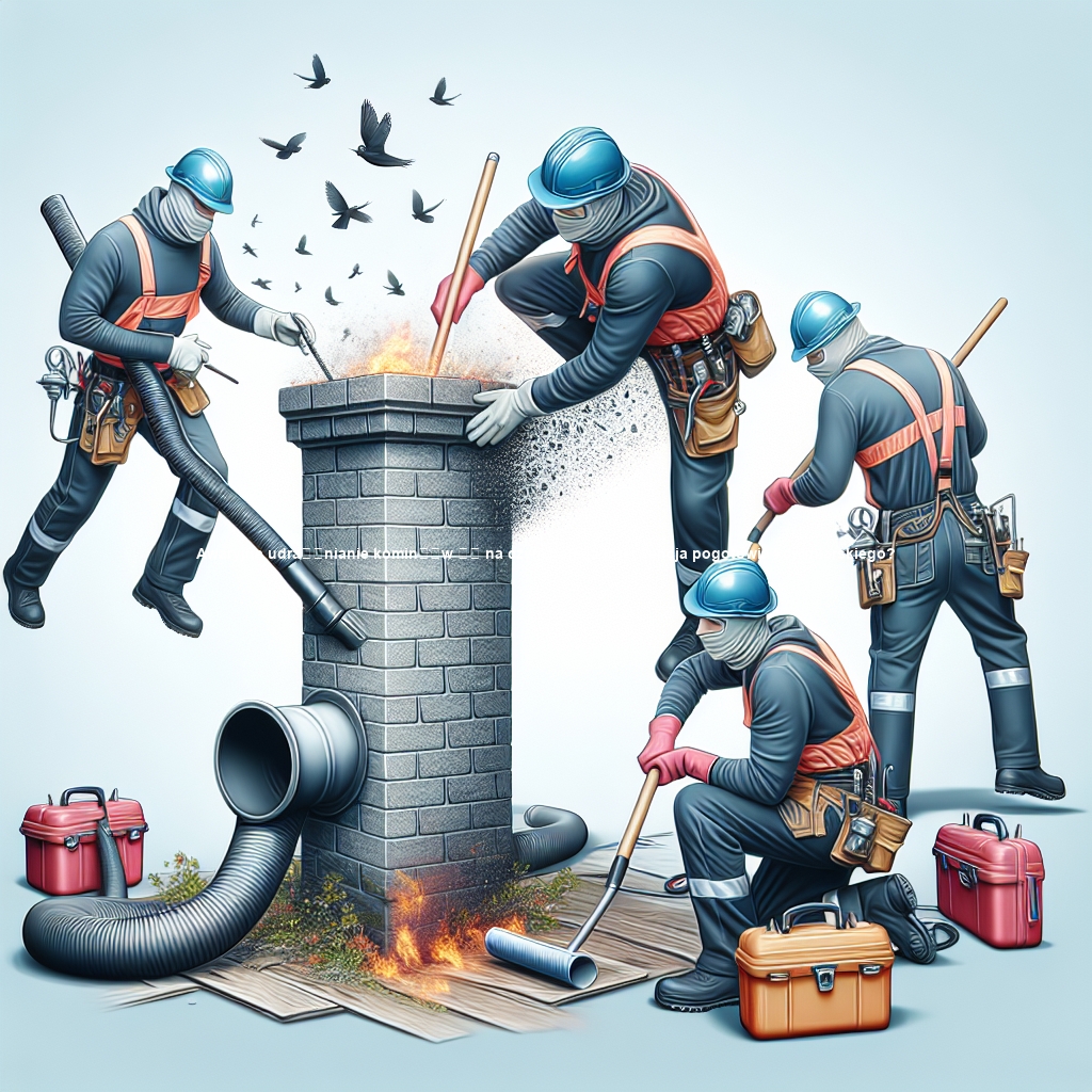 Awaryjne udrażnianie kominów – na czym polega interwencja pogotowia kominiarskiego?