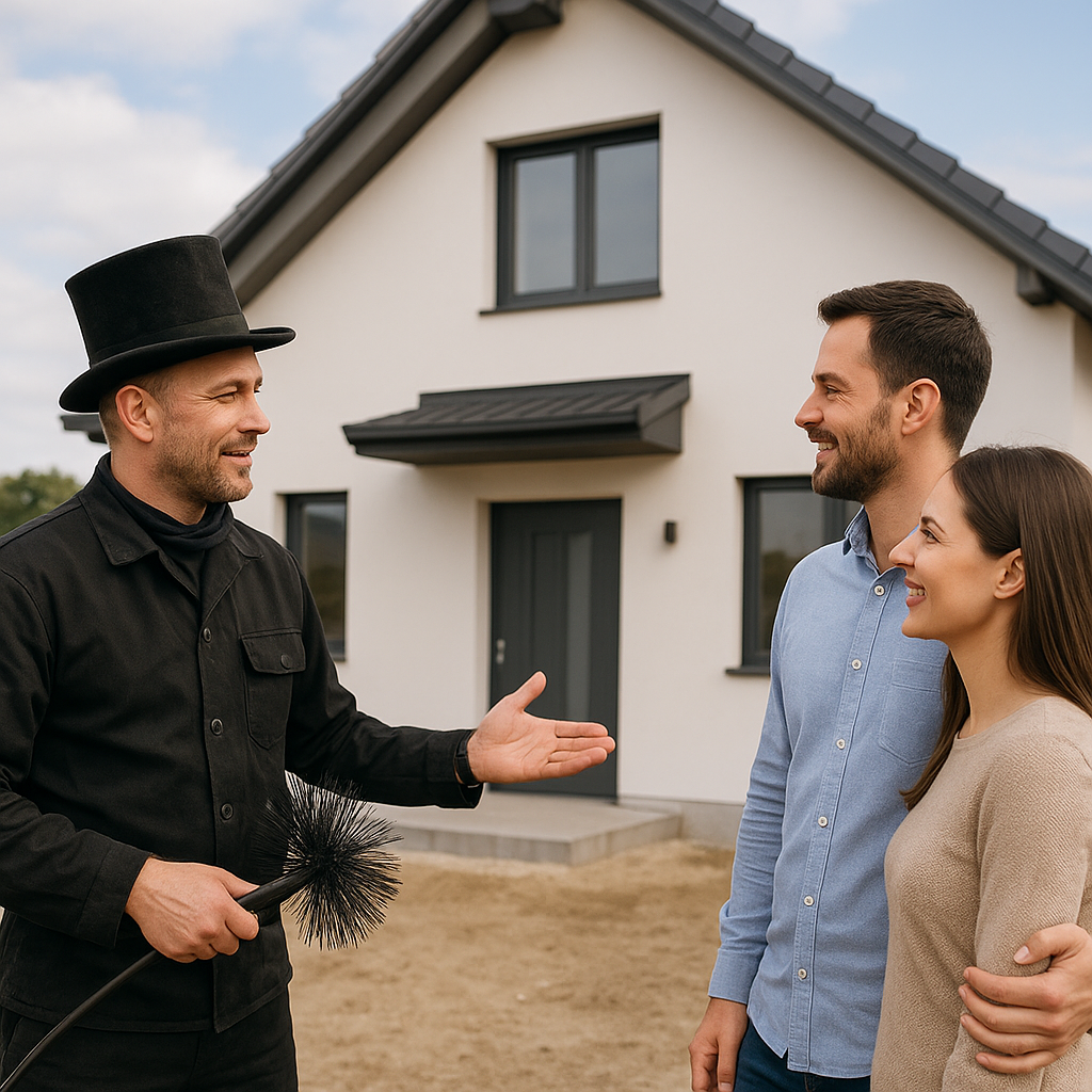 Jak kominiarz może pomóc przy odbiorze nowego domu
