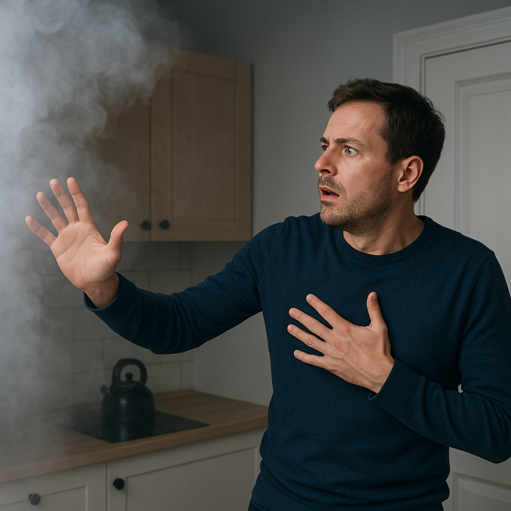 Jak rozpoznać cofkę dymu i co robić w takiej sytuacji