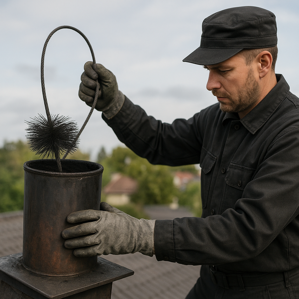 Czyszczenie przewodów spalinowych