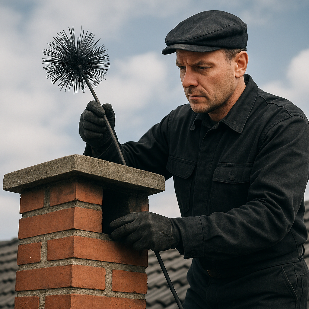 Kontrola drożności kominów