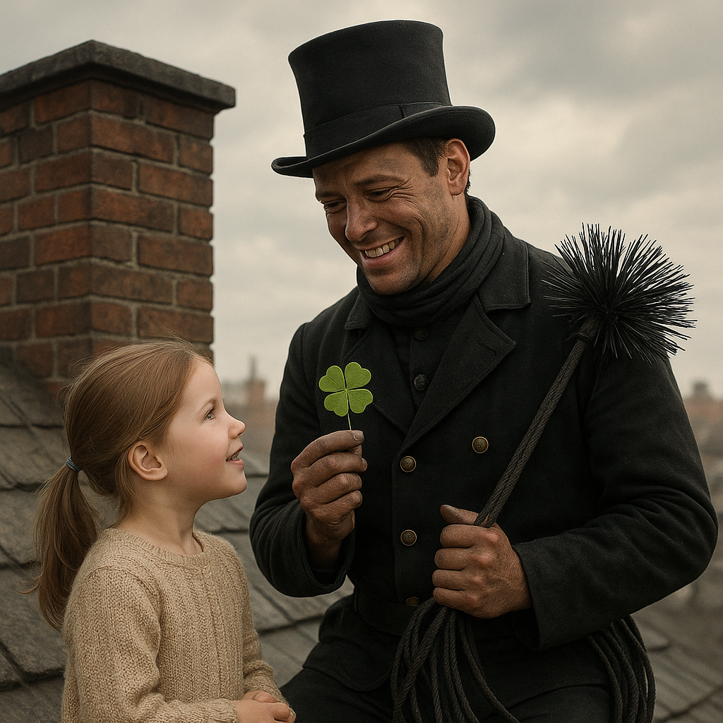 Skąd wzięła się tradycja, że kominiarz przynosi szczęście