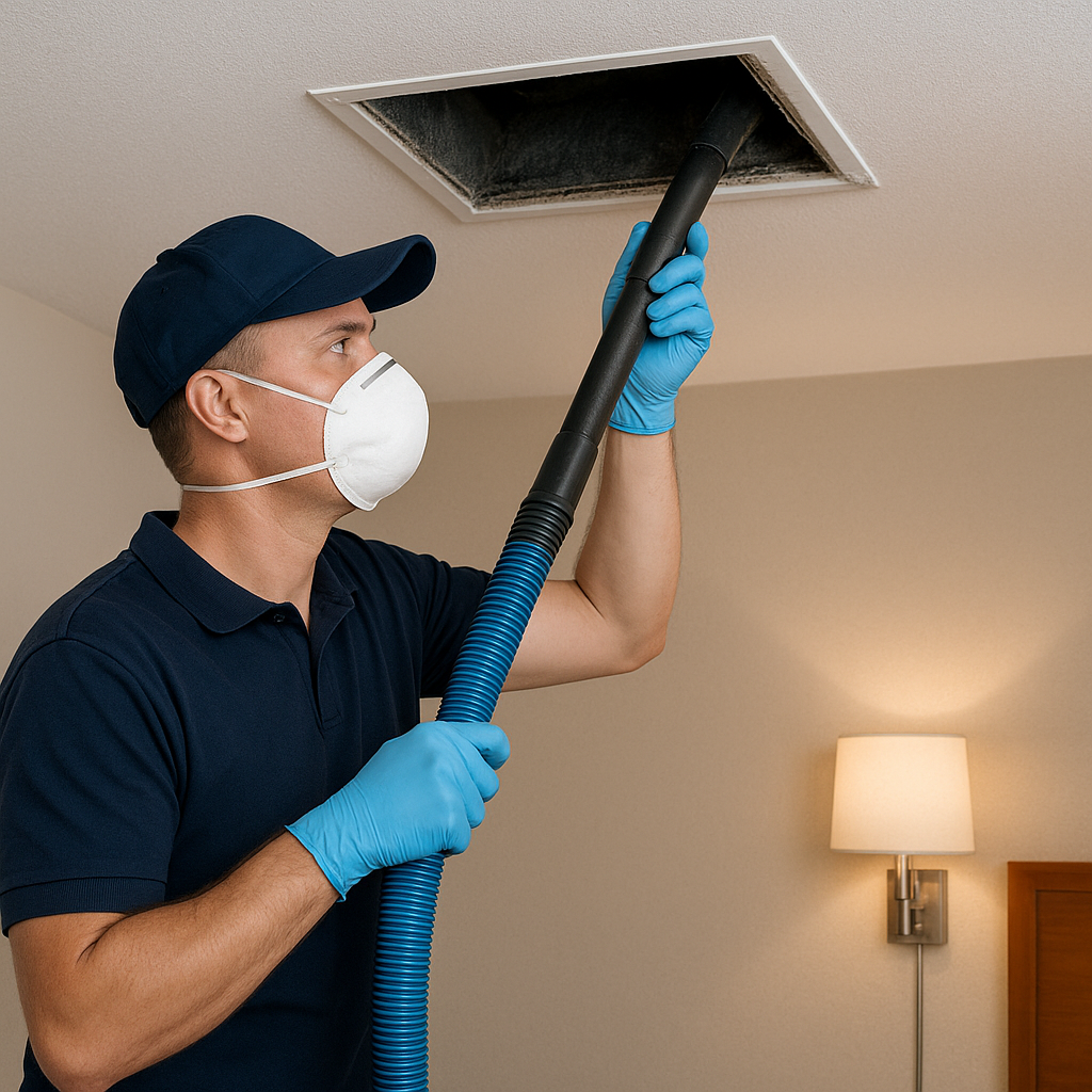 Jak czyści się przewody wentylacyjne w hotelach i pensjonatach