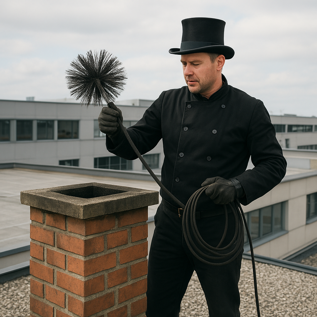 Czyszczenie kominów w obiektach usługowych