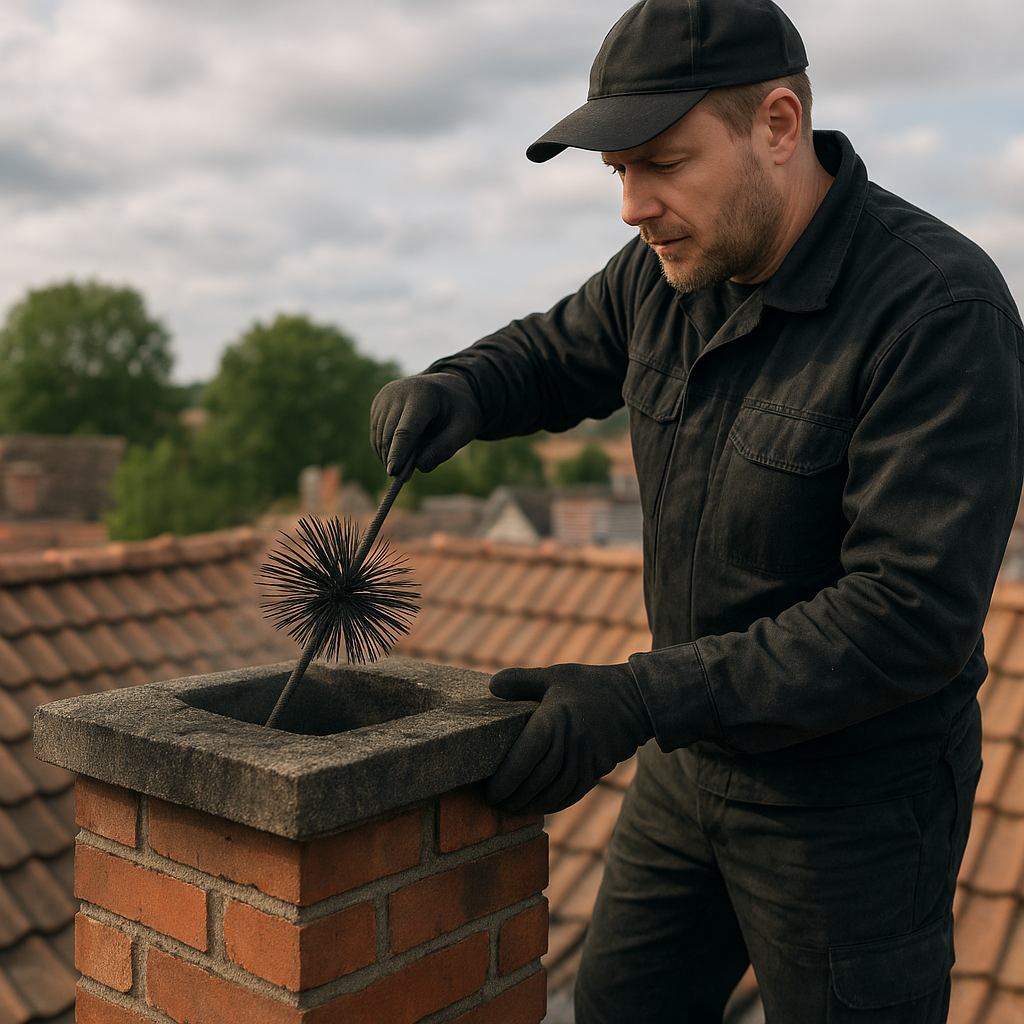 Czyszczenie przewodów od kominków