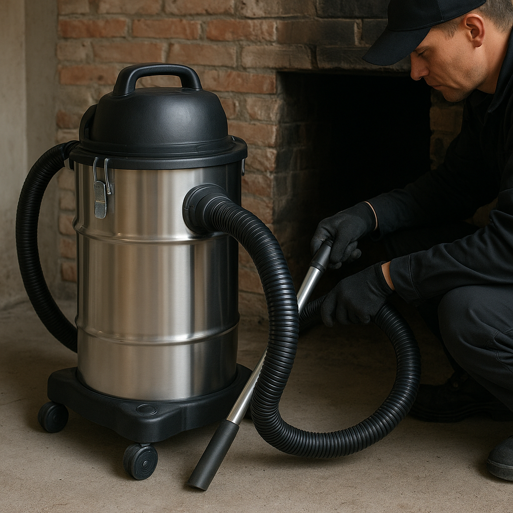 Odkurzacz przemysłowy do sadzy