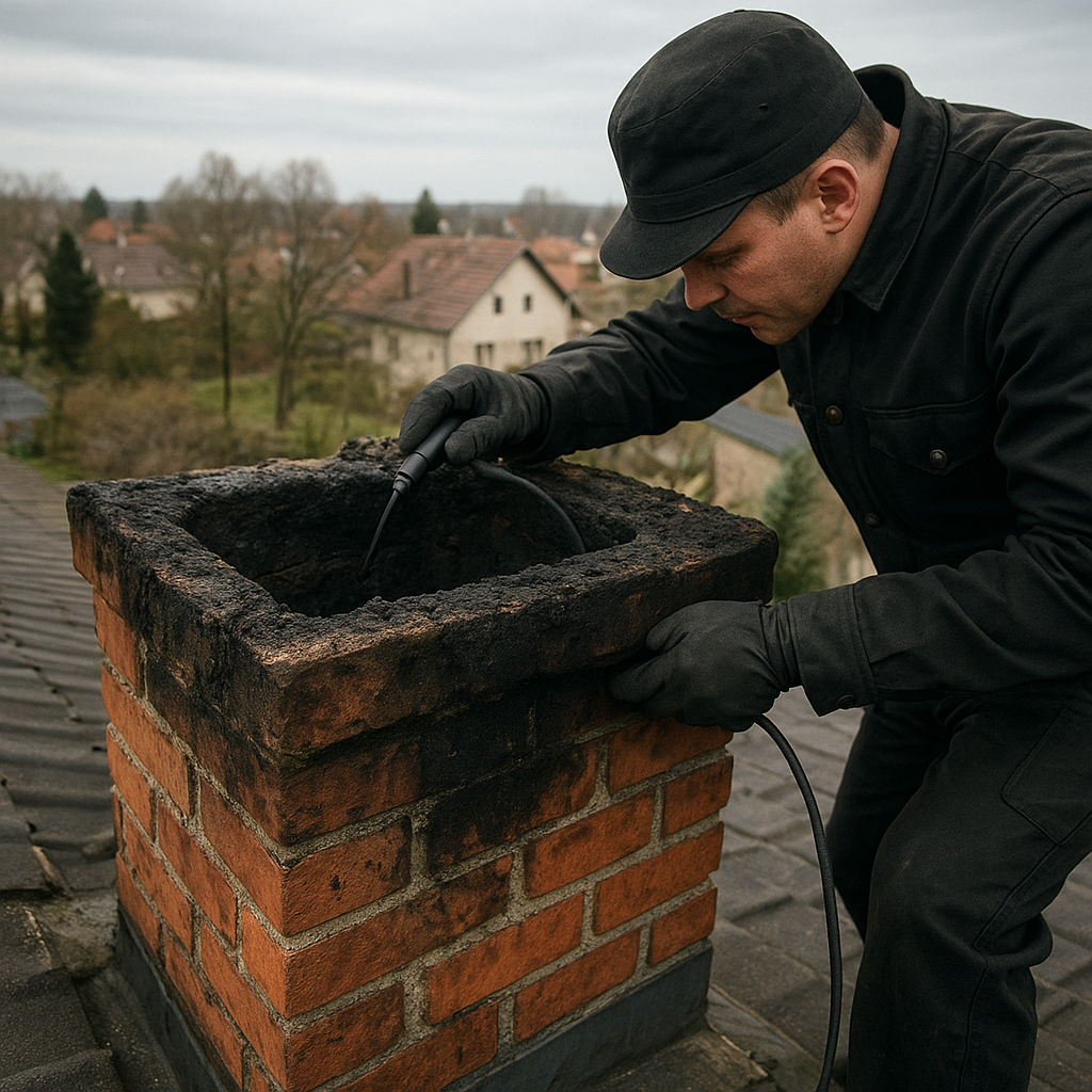 Jak wygląda kontrola kominiarska po pożarze sadzy