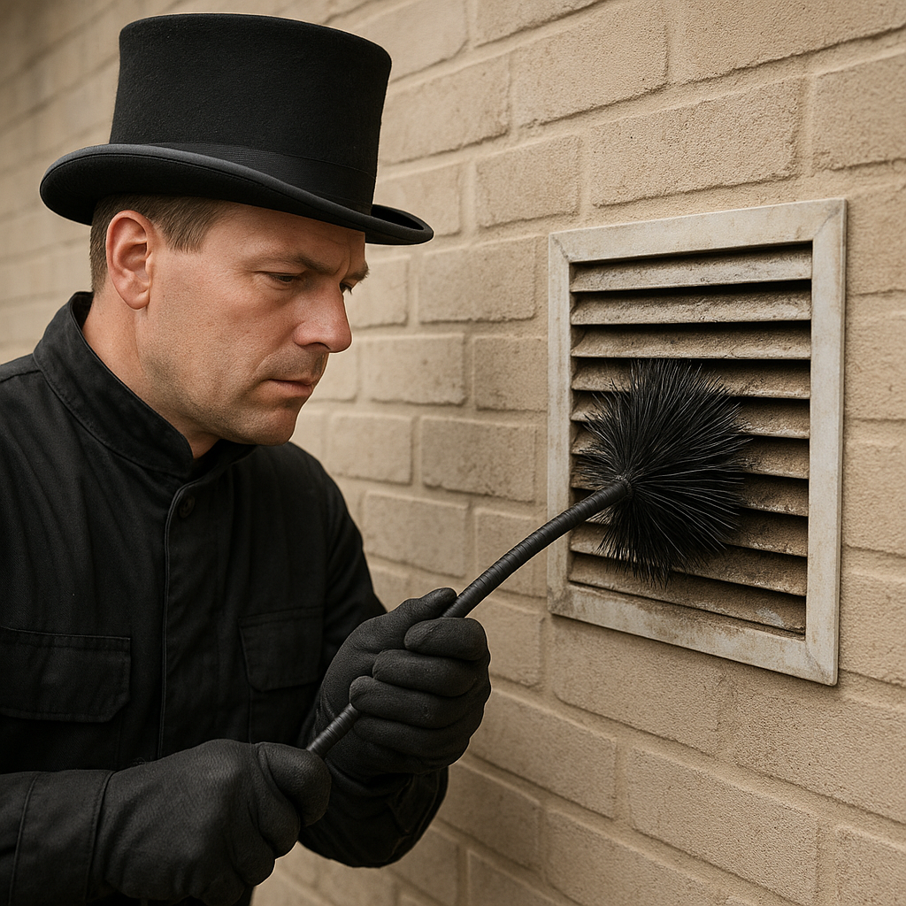 Czyszczenie kratek wentylacyjnych