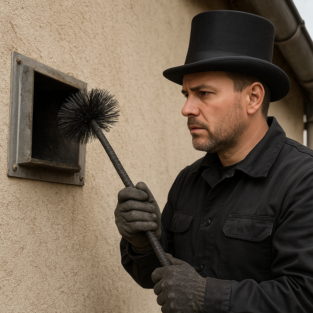 Udrażnianie przewodów wentylacyjnych