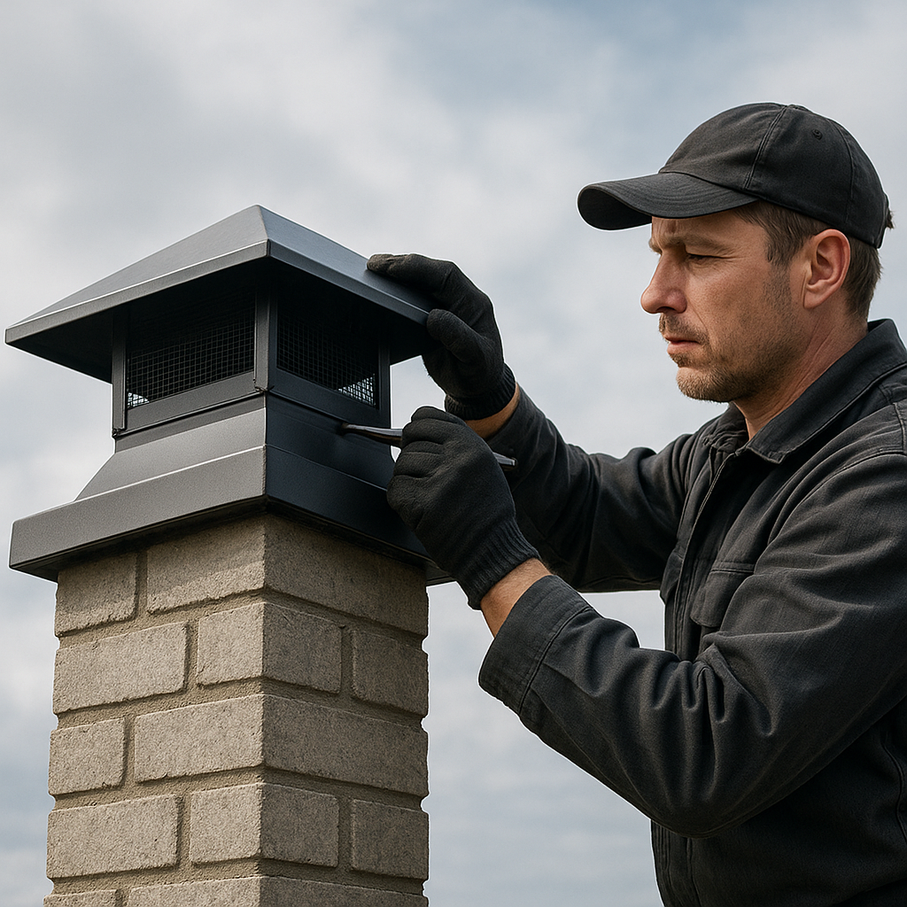 Montaż nasad kominowych