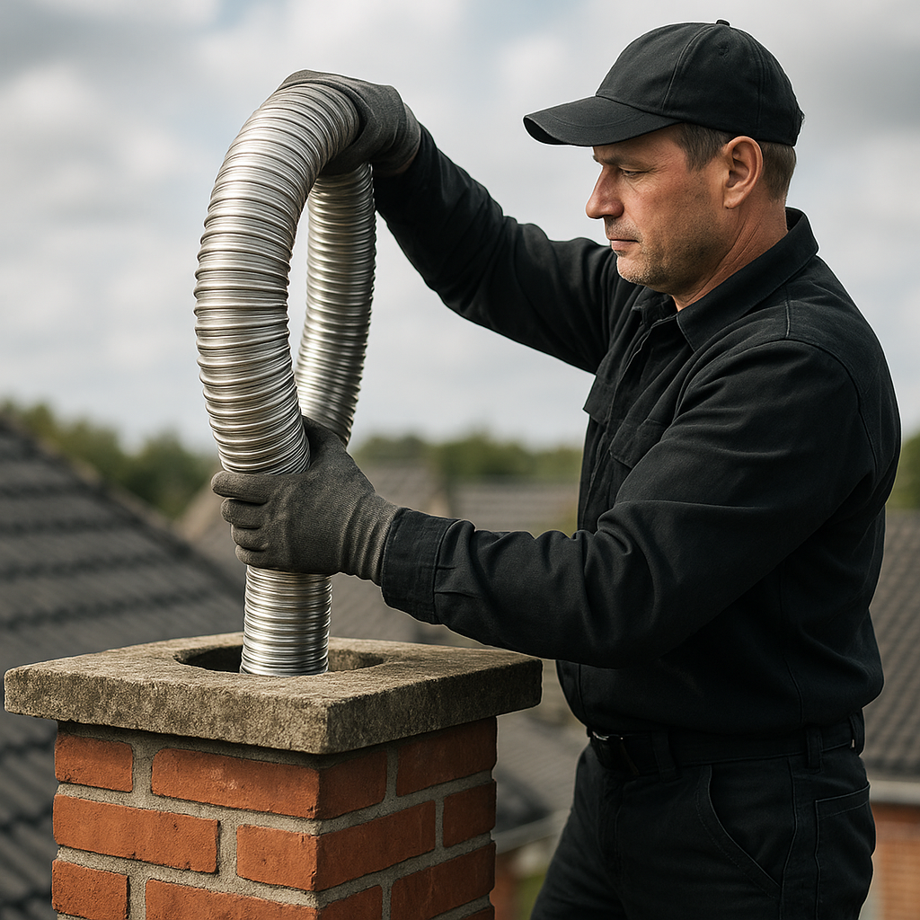 Montaż wkładów kominowych