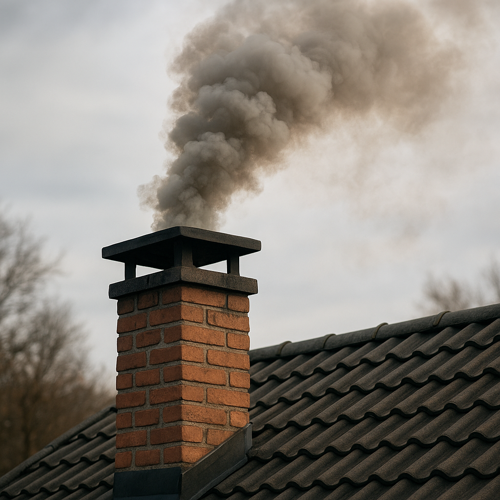 Jakie są objawy odwróconego ciągu w kominie