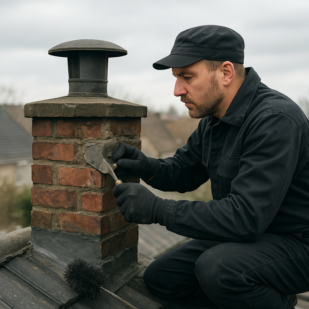 Naprawa głowic kominowych