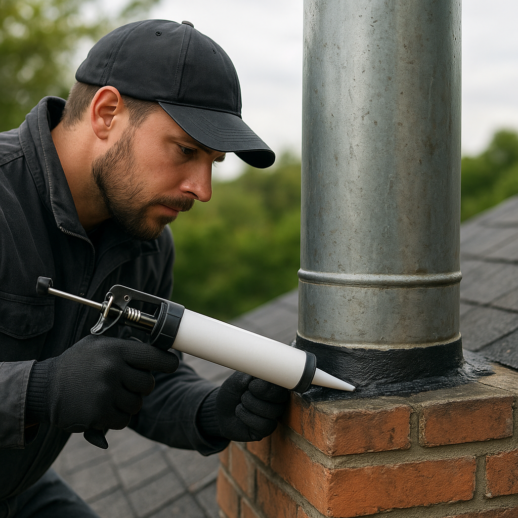 Uszczelnianie przewodów kominowych