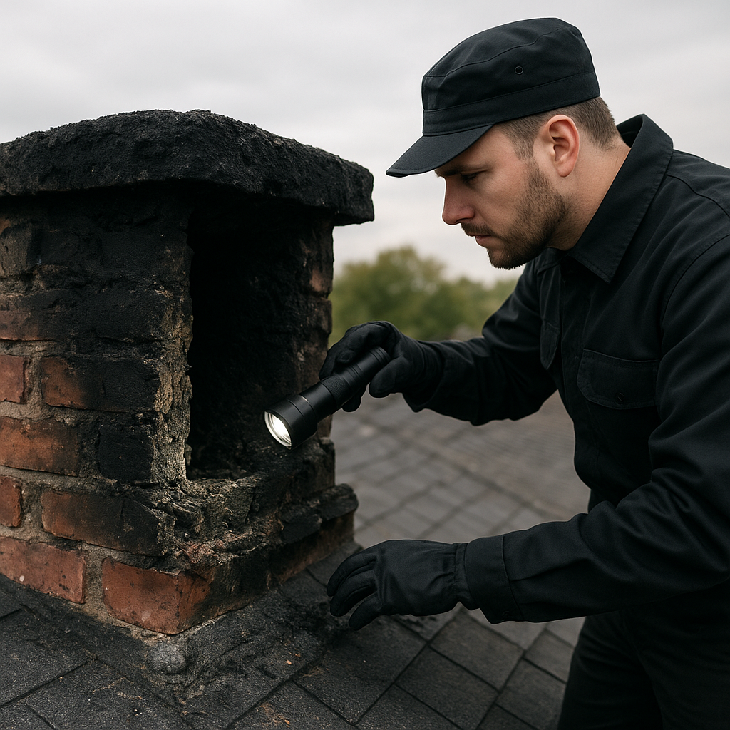 Jak wygląda dochodzenie po pożarze sadzy – rola kominiarza