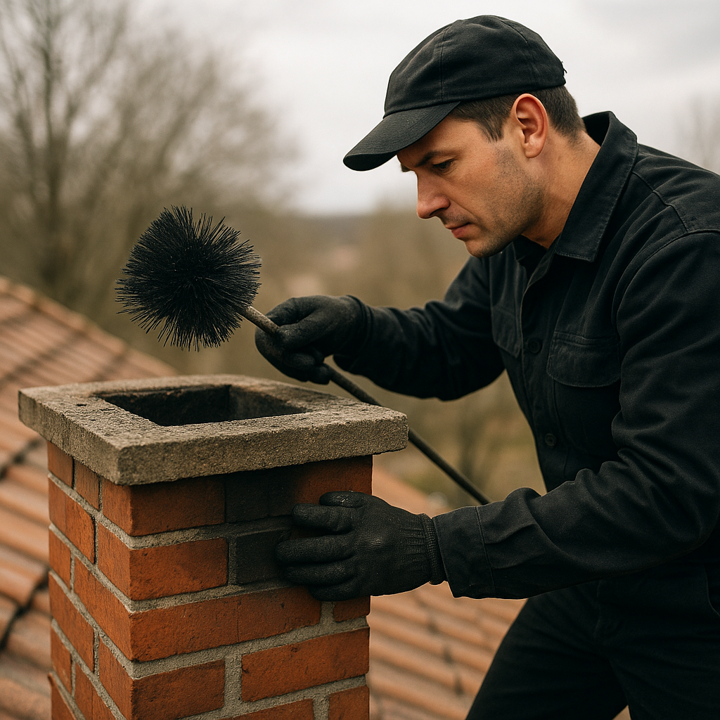 Czyszczenie kominów po sezonie grzewczym