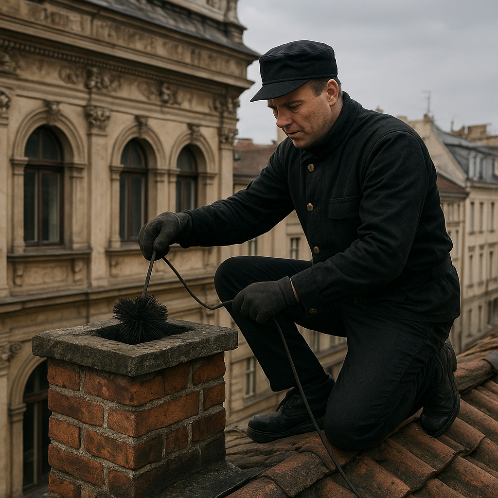 Jak wygląda praca kominiarza w zabytkowych kamienicach