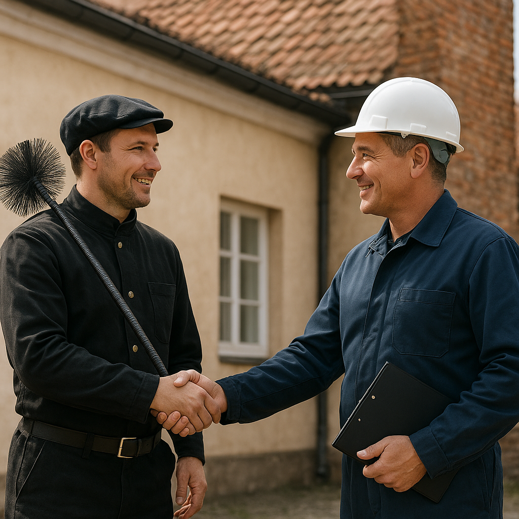 Jak wygląda współpraca polskich kominiarzy z zagranicznymi firmami