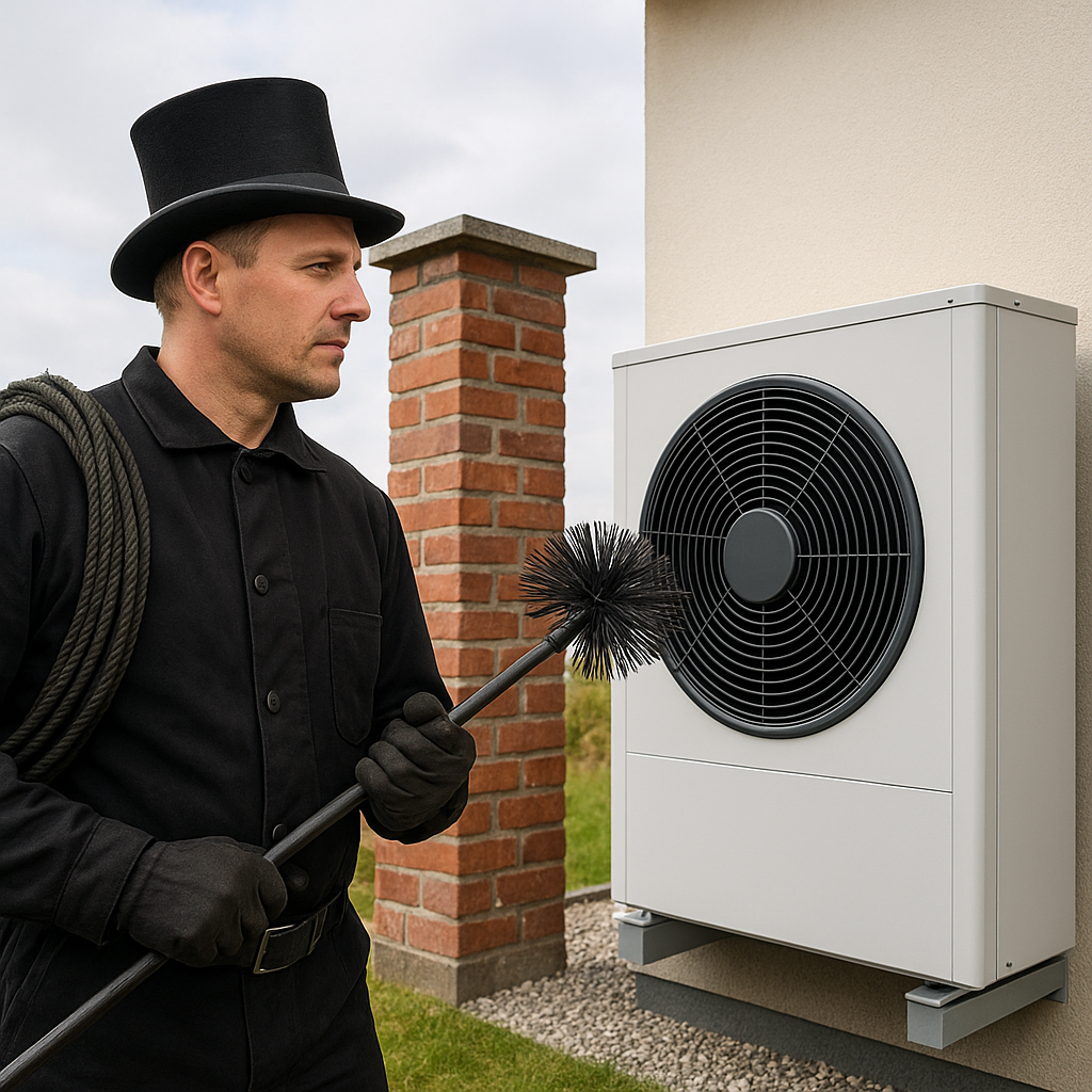 Jak zmienia się zapotrzebowanie na usługi kominiarskie w dobie pomp ciepła