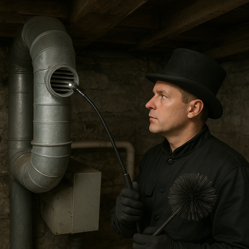 Kontrola wentylacji w piwnicach