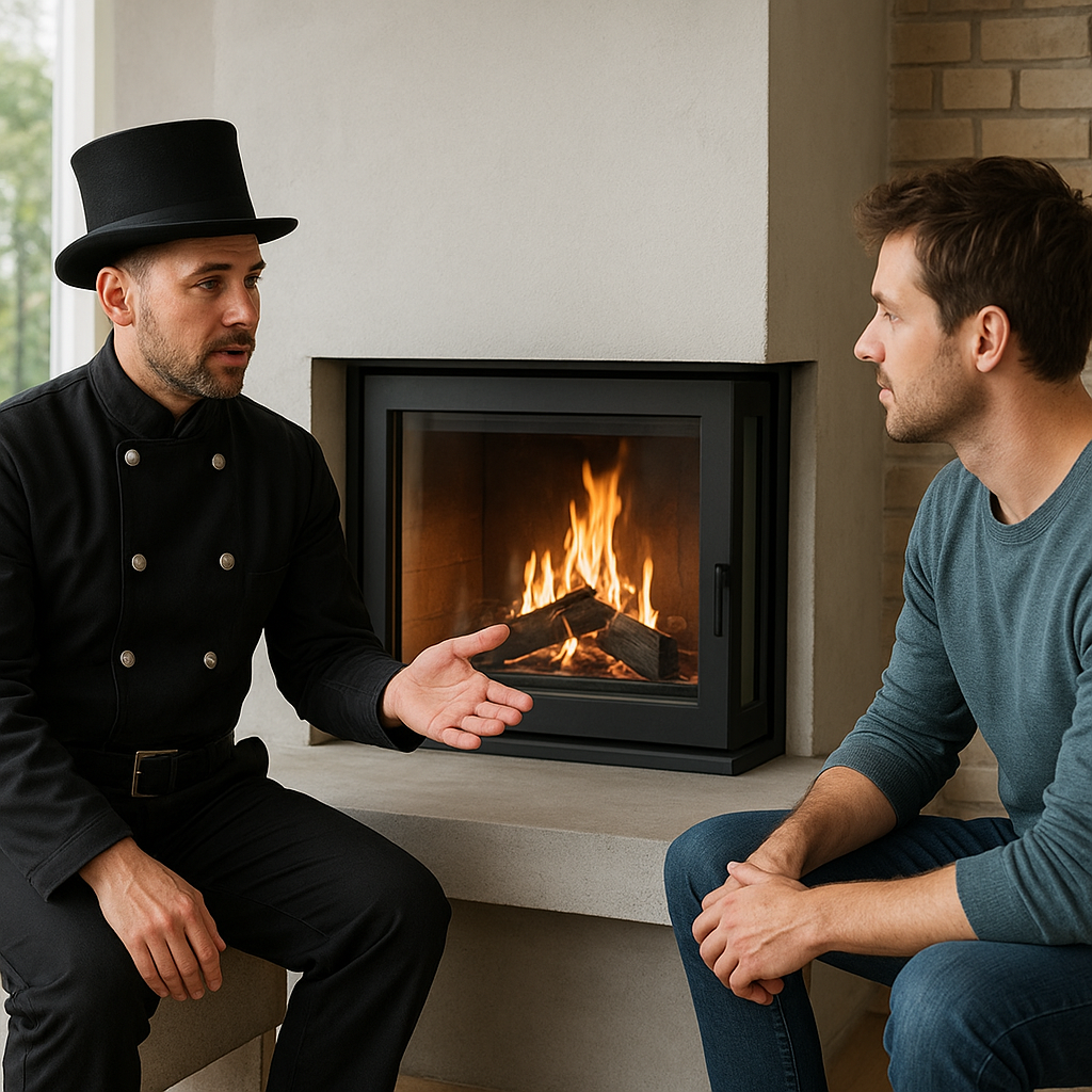 Doradztwo przy montażu kominka