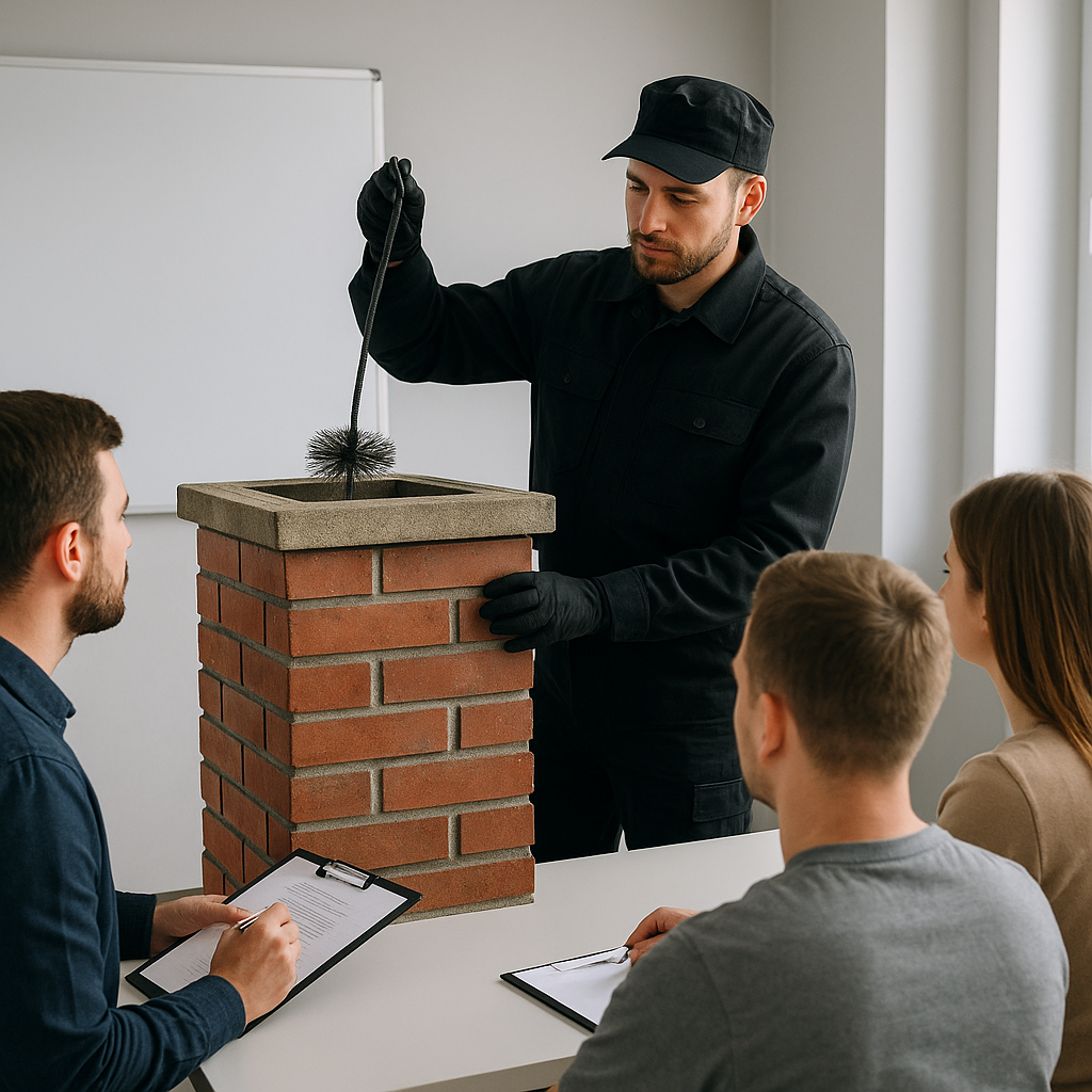 Szkolenia z zakresu eksploatacji kominów