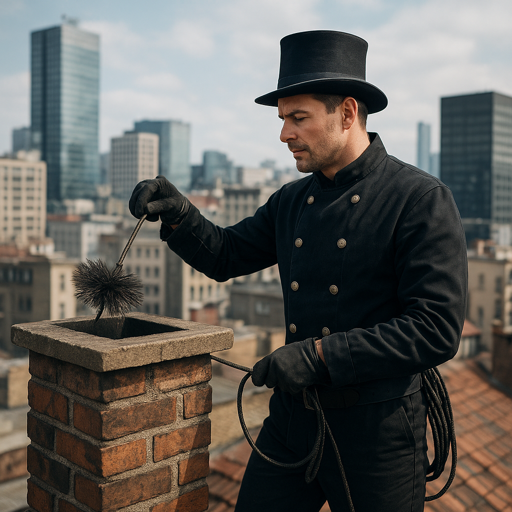 Jak wygląda praca kominiarza w dużym mieście