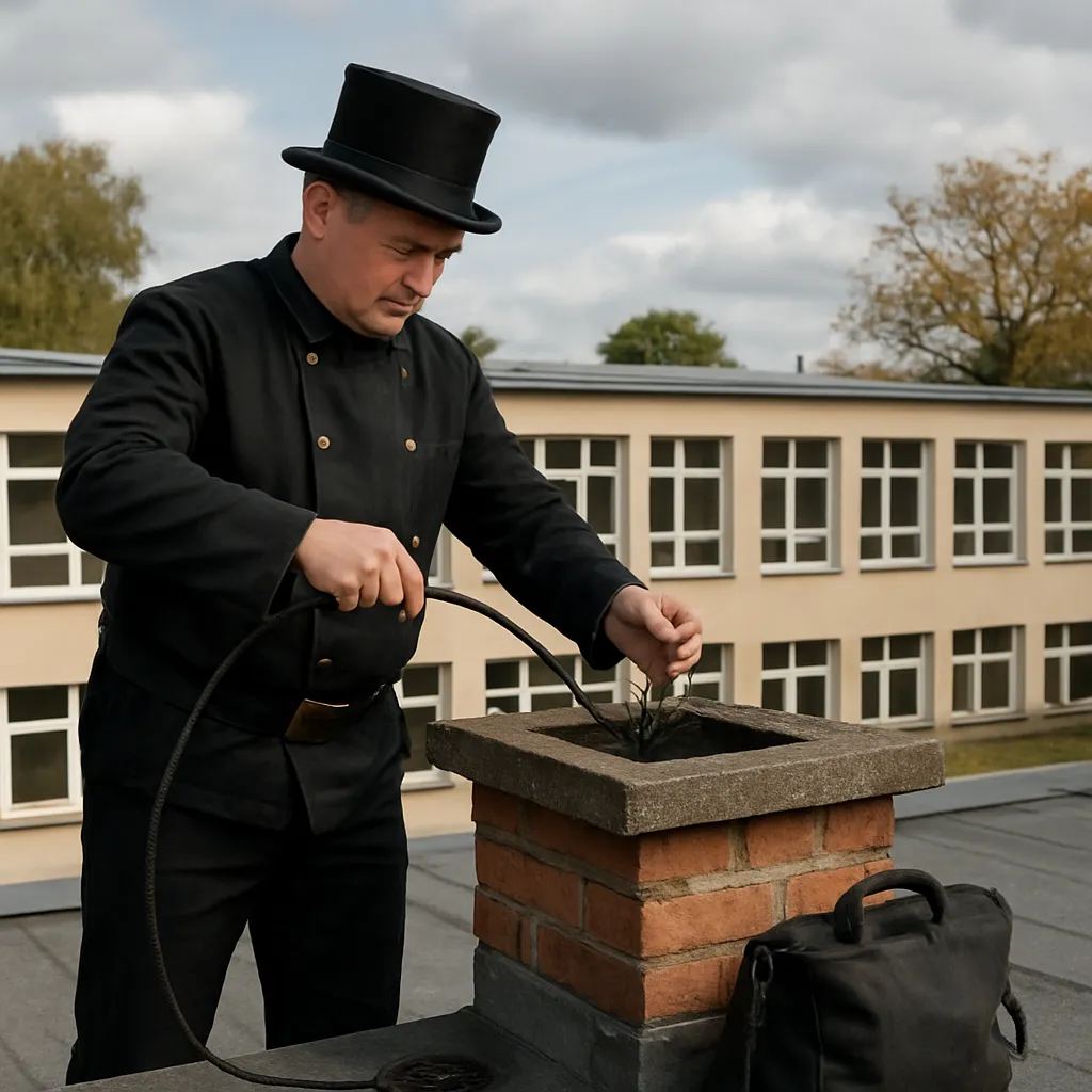 Czyszczenie kominów w szkołach