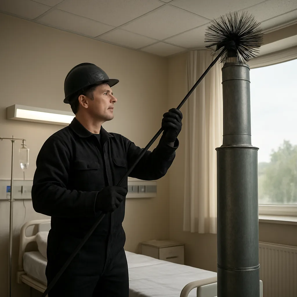 Czyszczenie kominów w szpitalach