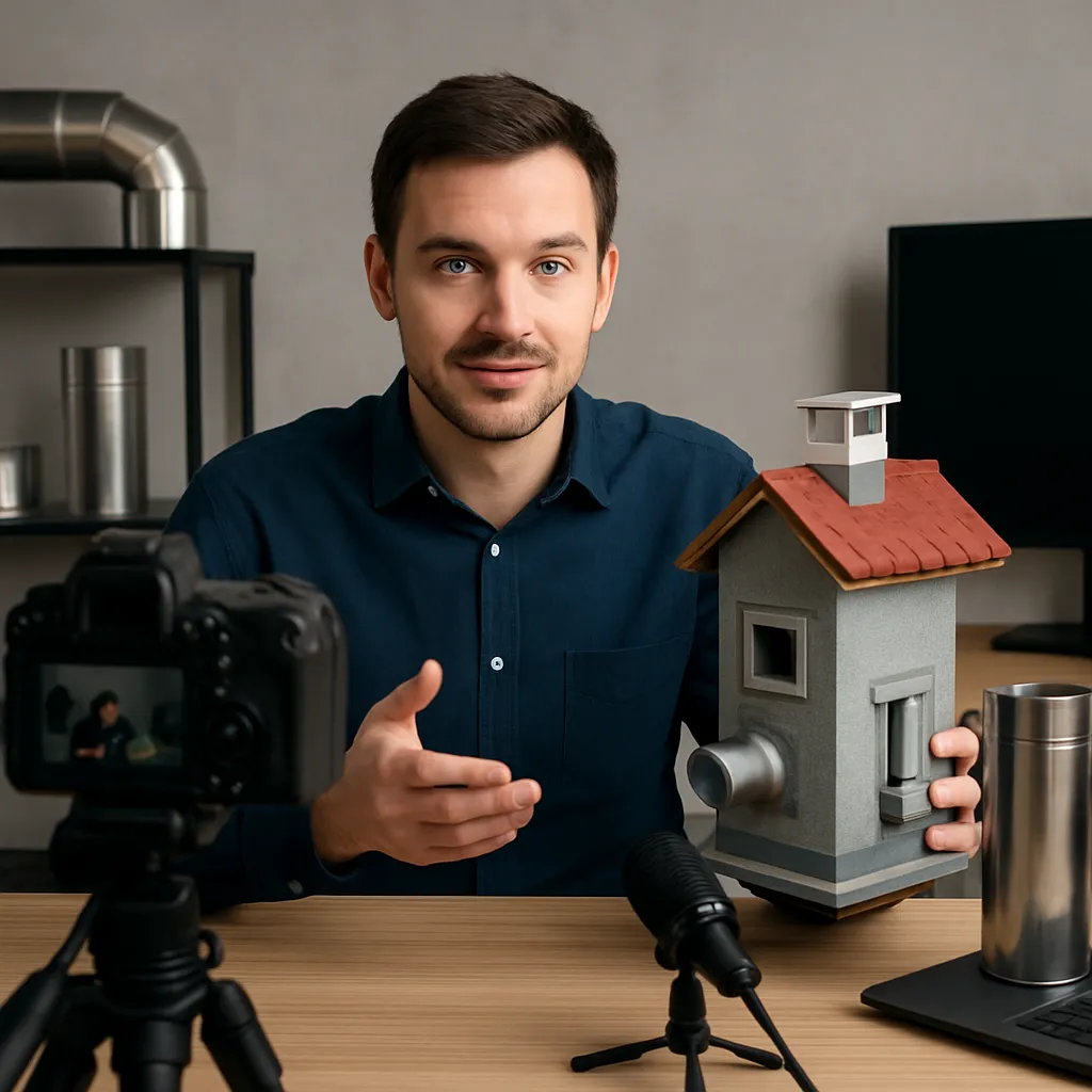 Jak prowadzić kanał YouTube o tematyce kominów i wentylacji