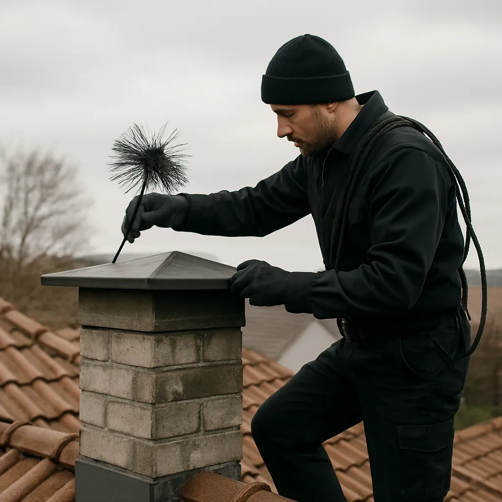 Kontrola daszków kominowych
