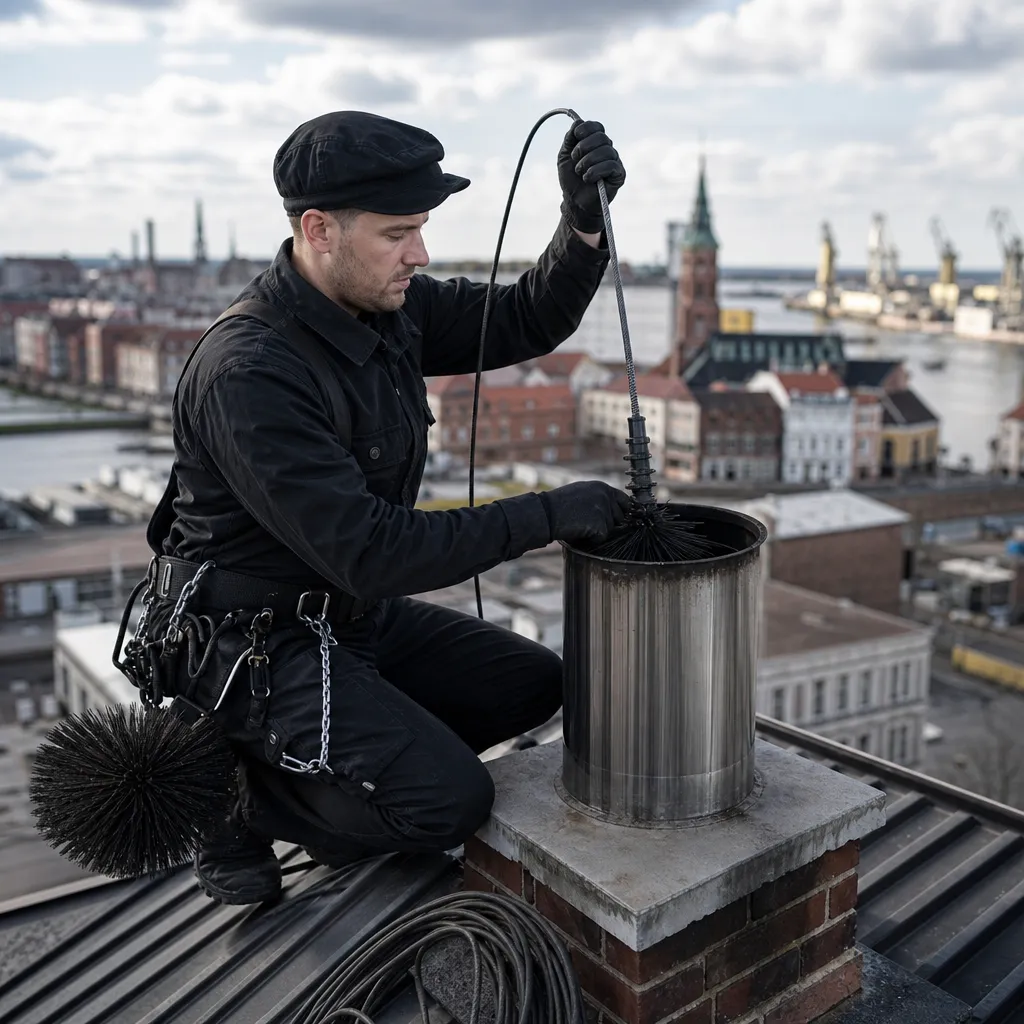 Czyszczenie komina Szczecin